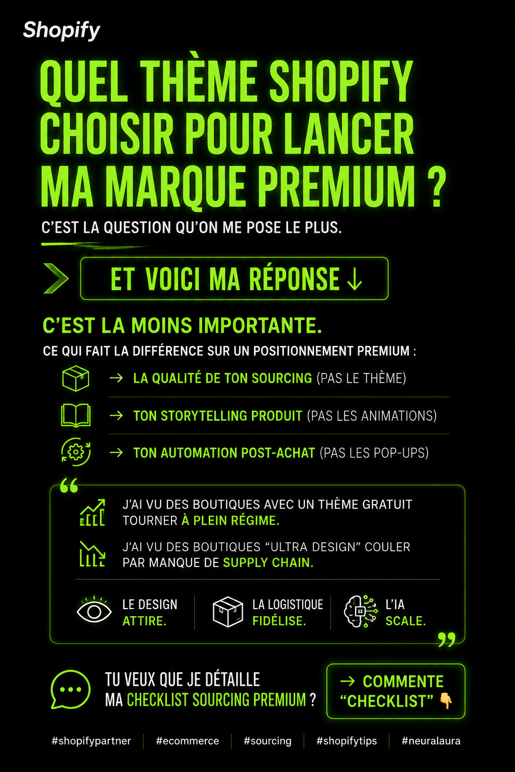 Quel thème Shopify choisir pour ma boutique ?